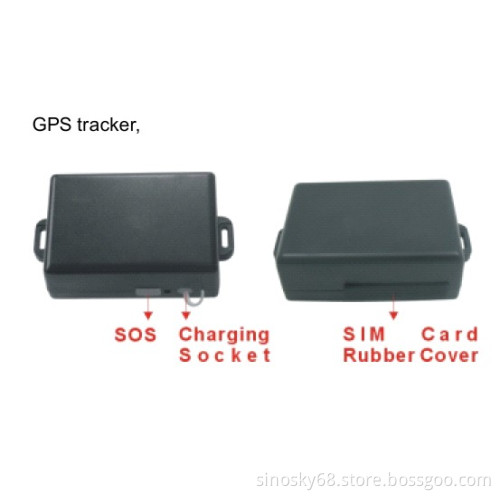 Global GPS GSM Real Time Car Tracker Monitor Device Waterproof / Magnet / Sos (QT-GP800)